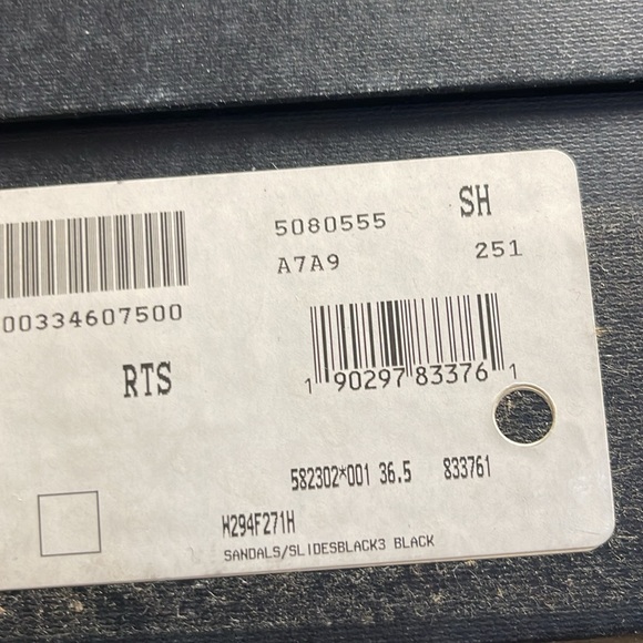 Rag & Bone Edie Black Espadrille Wedge Sandals Size 6.5 - Picture 14 of 15